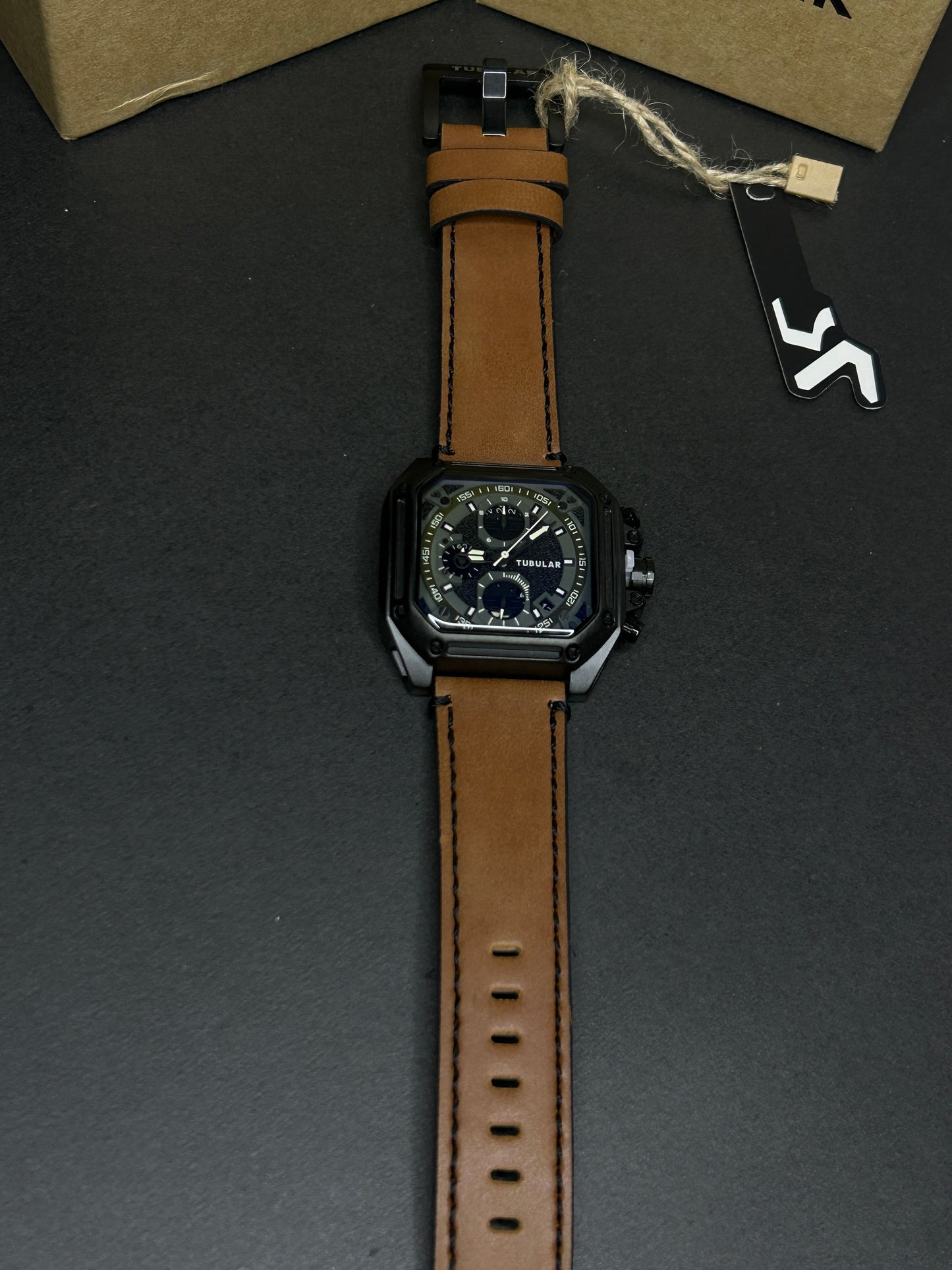 Tubular chronograph watche