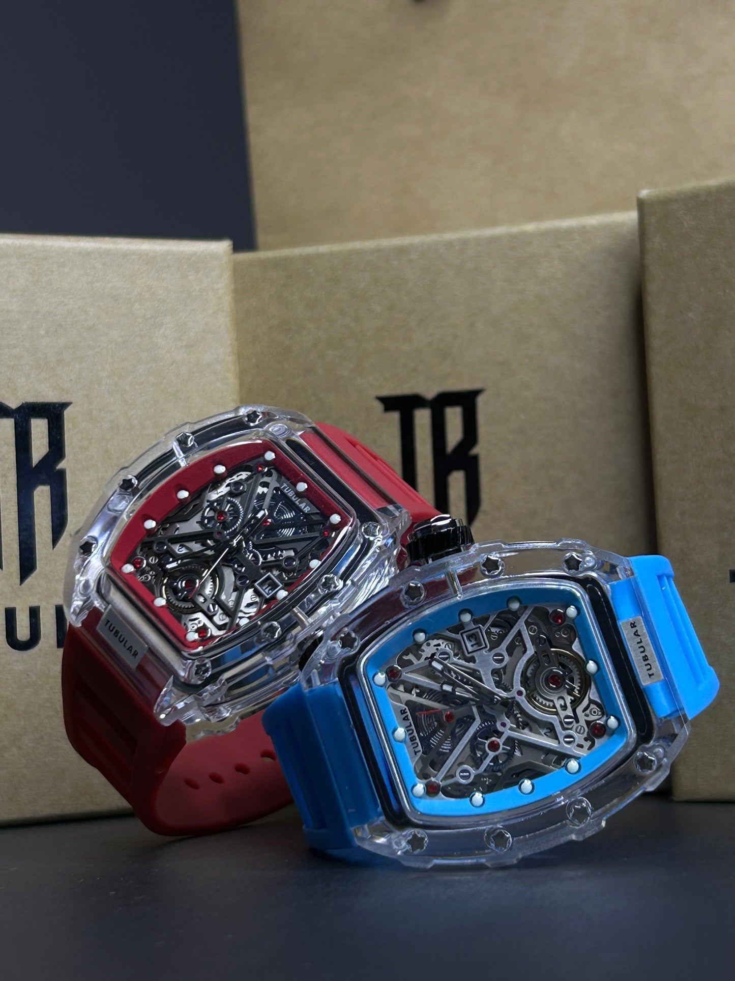Tubular Date (Rectangular Sports Dial) watch