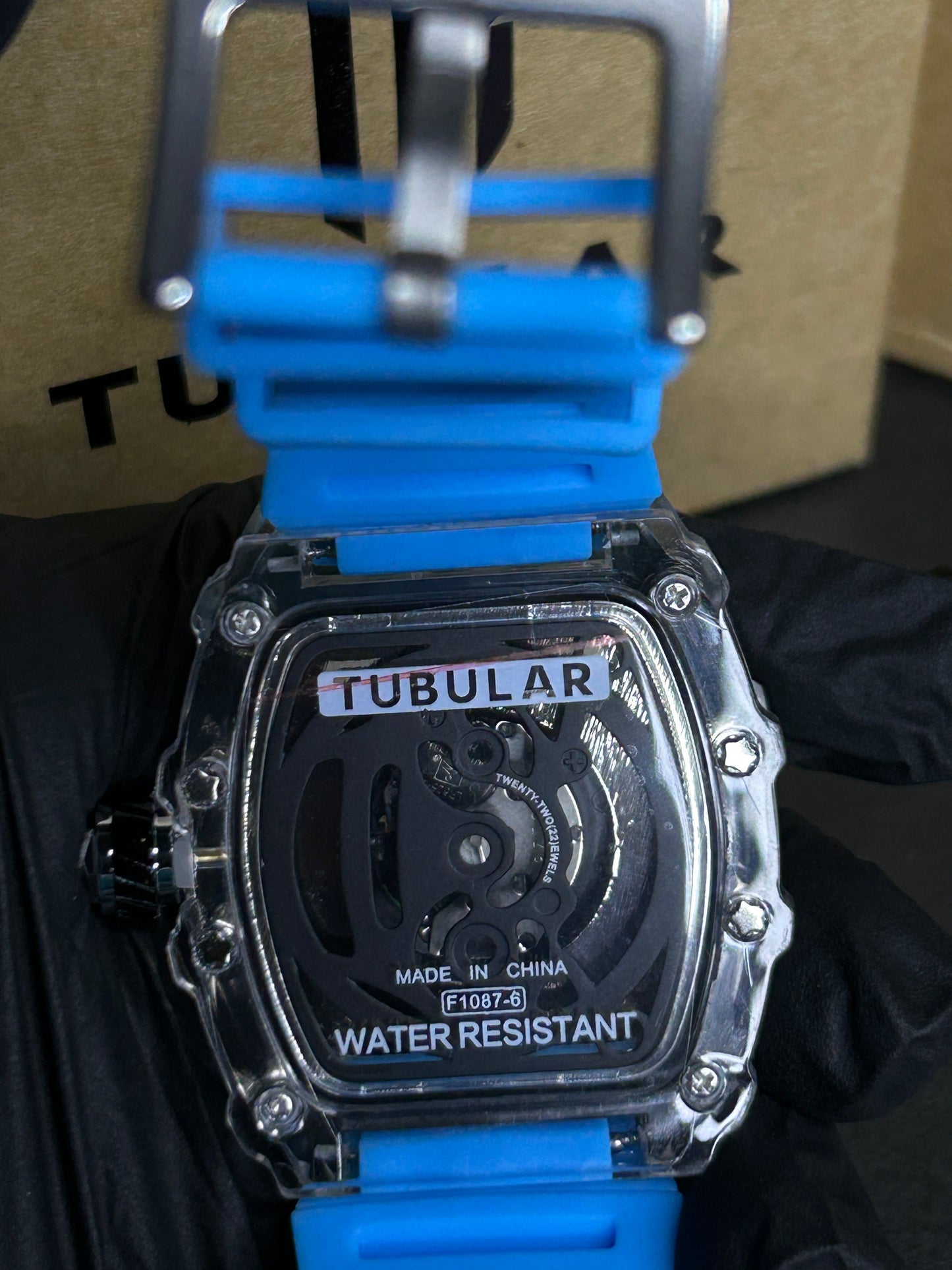 Tubular Date (Rectangular Sports Dial) watch