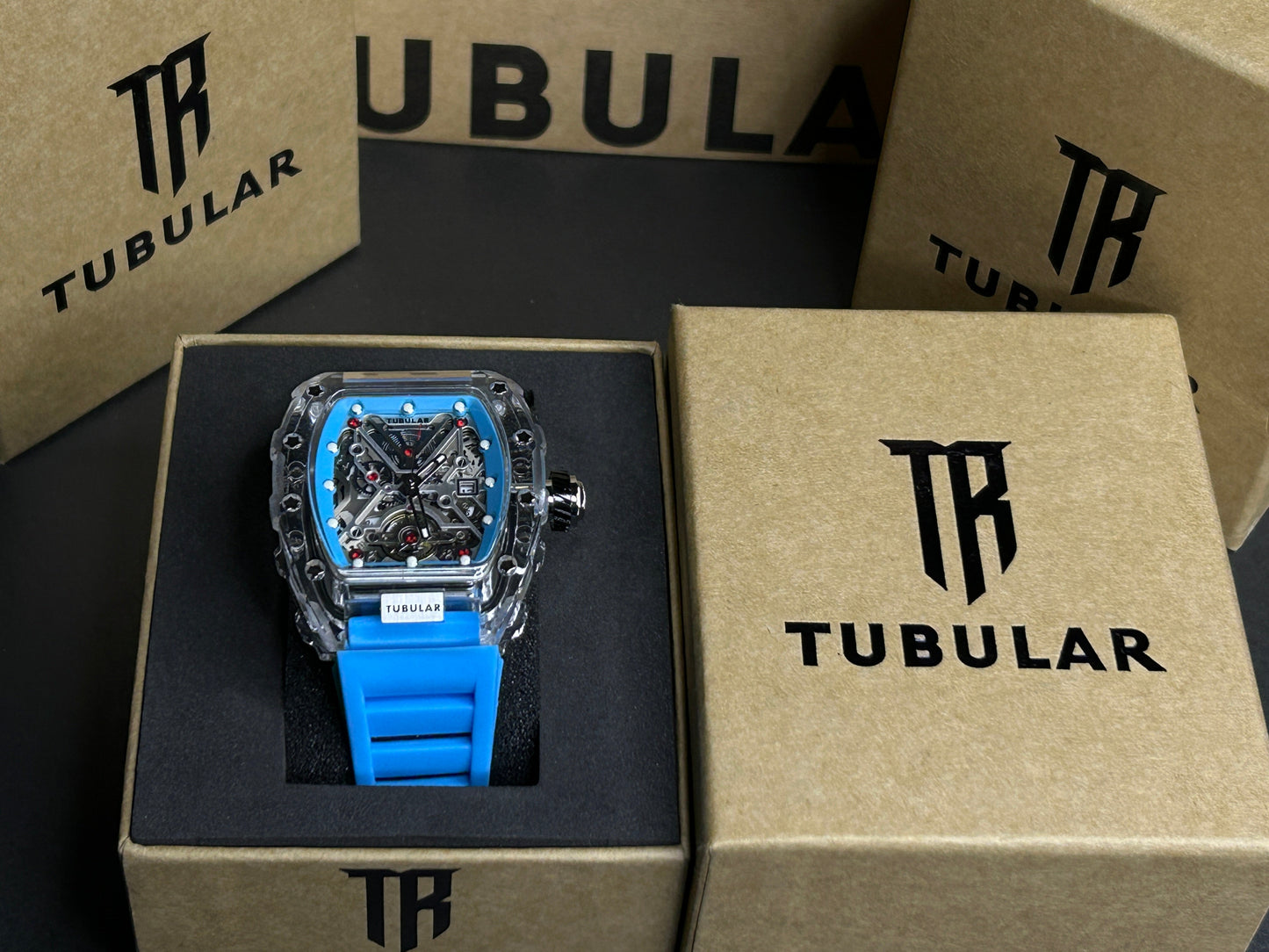Tubular Date (Rectangular Sports Dial) watch